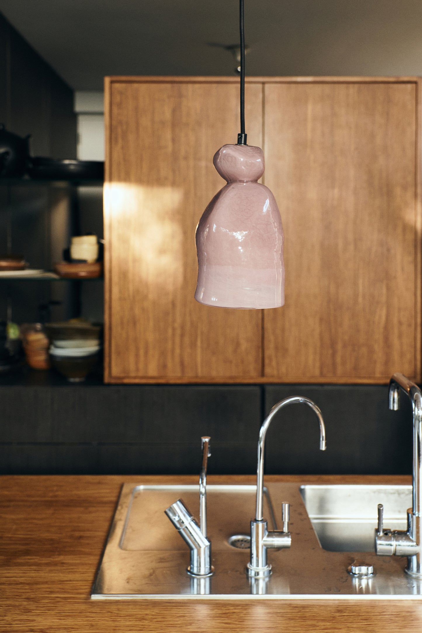 Gemstone Lamp - Amethyst