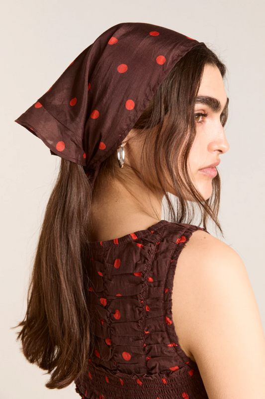Sheer Spotty Headscarf