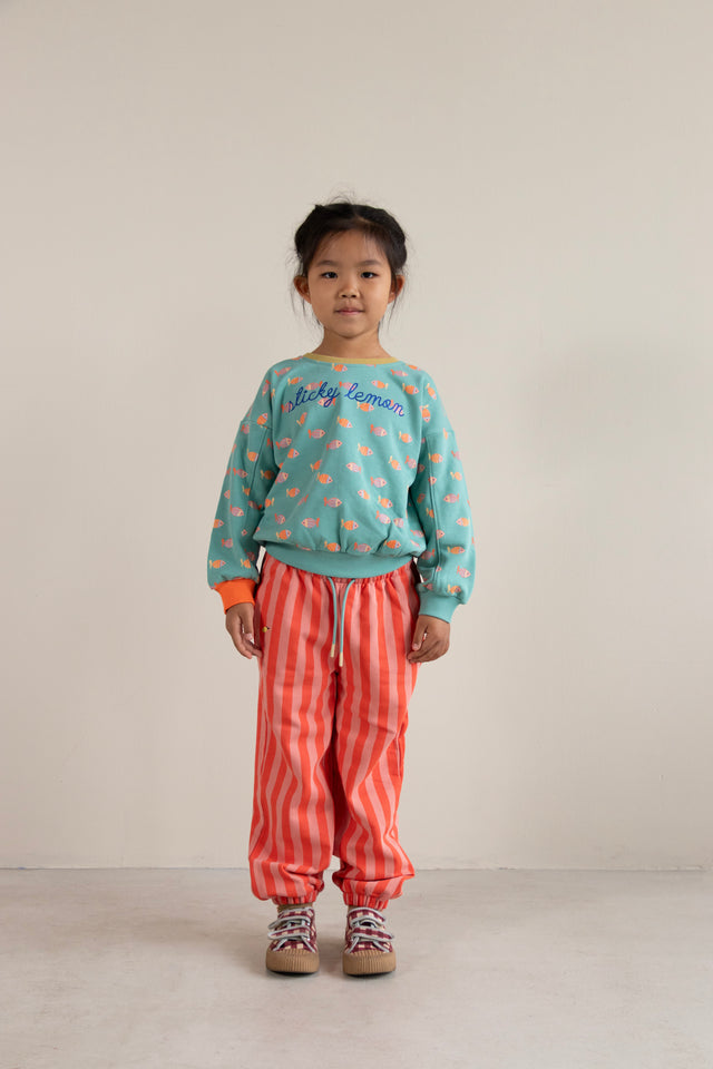 Joggers - Coral Pink / Red Hat