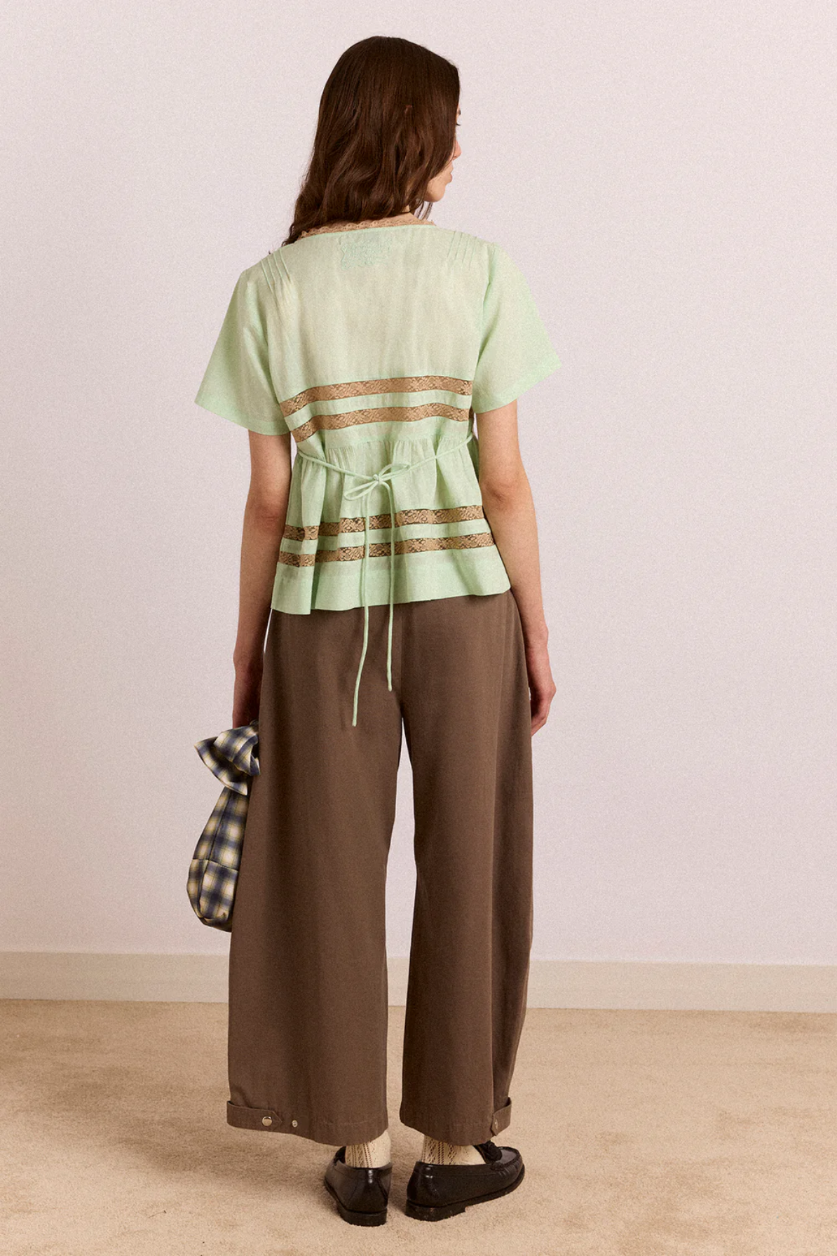 Tilda Lace Blouse - Mint