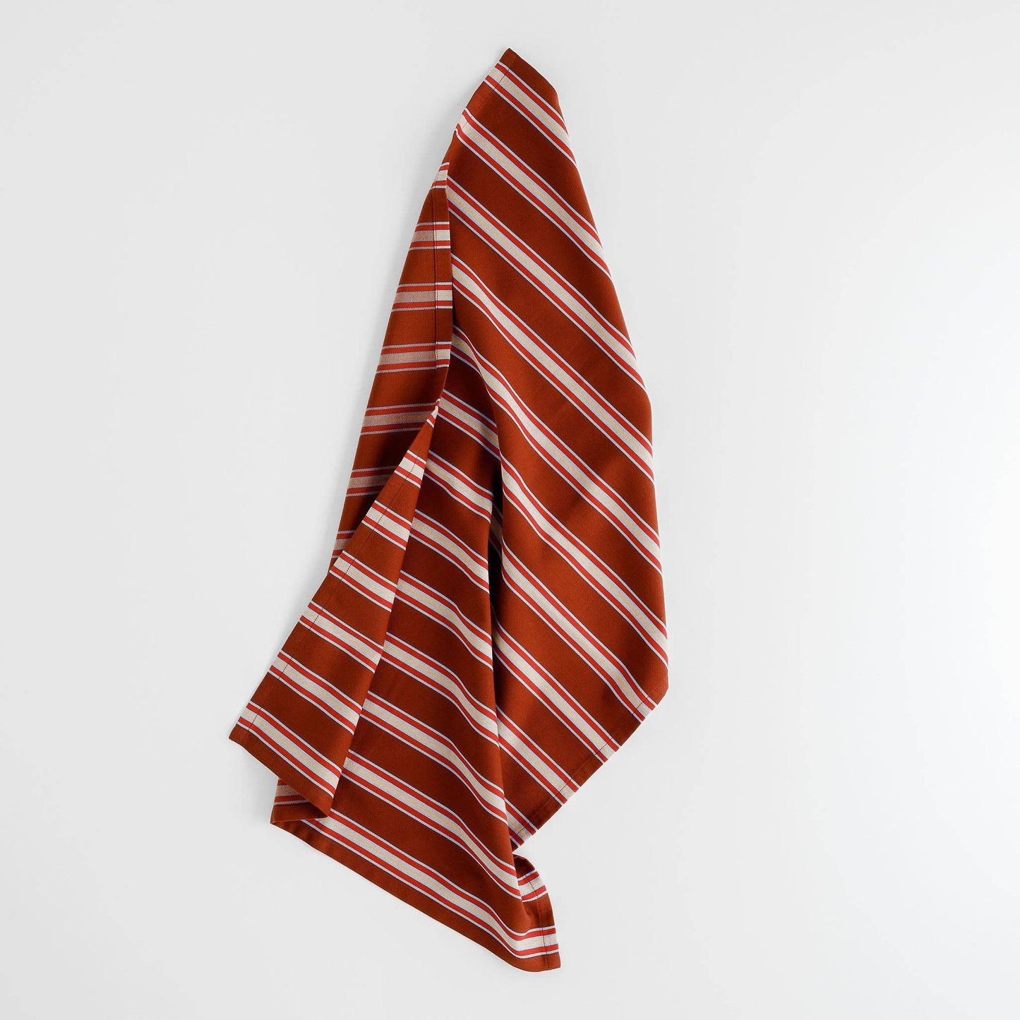 Stripe tea towel: Pink