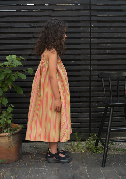 Cleo Stripe Slip Dress: Kids