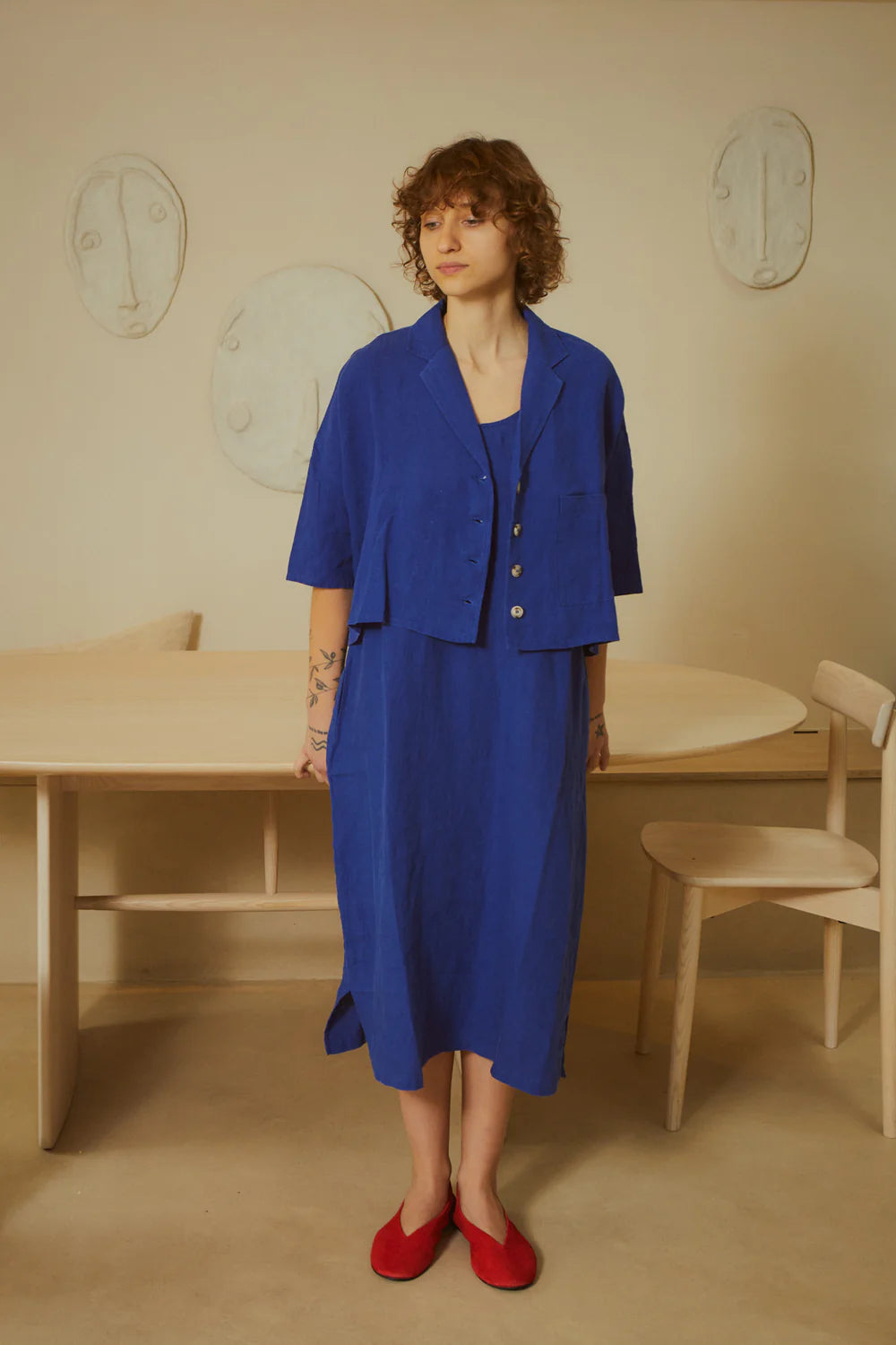 Maxim Linen Shirt - Colbolt