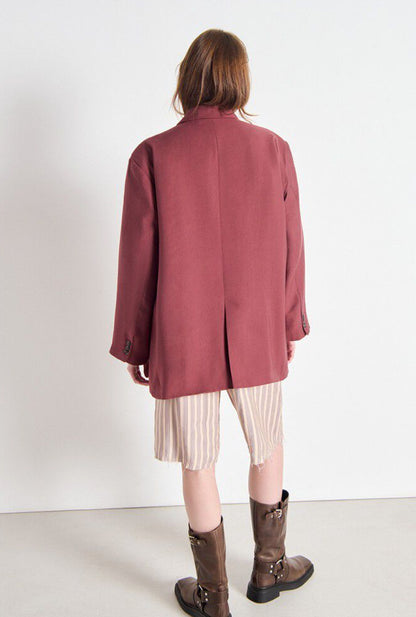Lanow Blazer - Cherry Tree