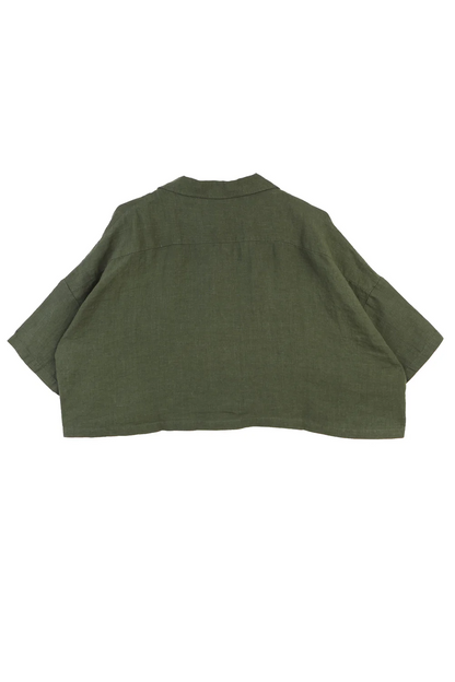 Maxim Linen Shirt - Khaki