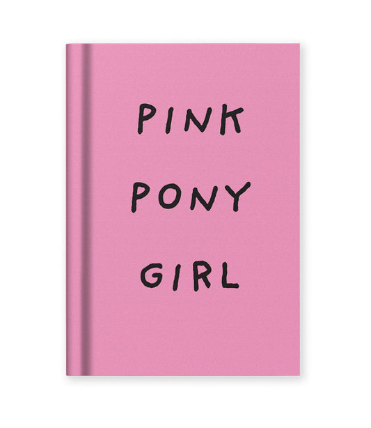 Pink Pony Girl Mini Notebook