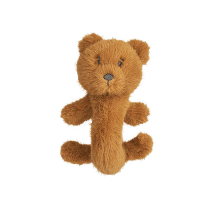 Romain Bear Rattle - Golden Caramel