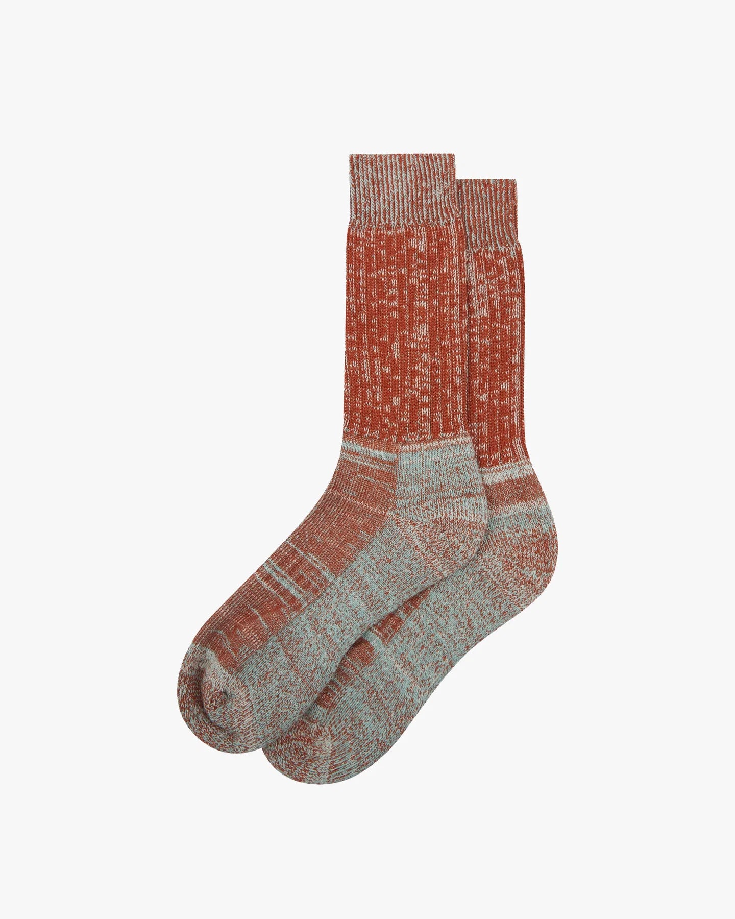 Colour Fuzz Socks - Alpine Brown