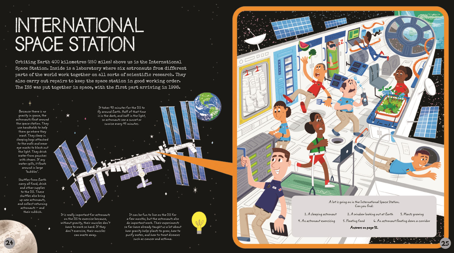 Space Activity Book