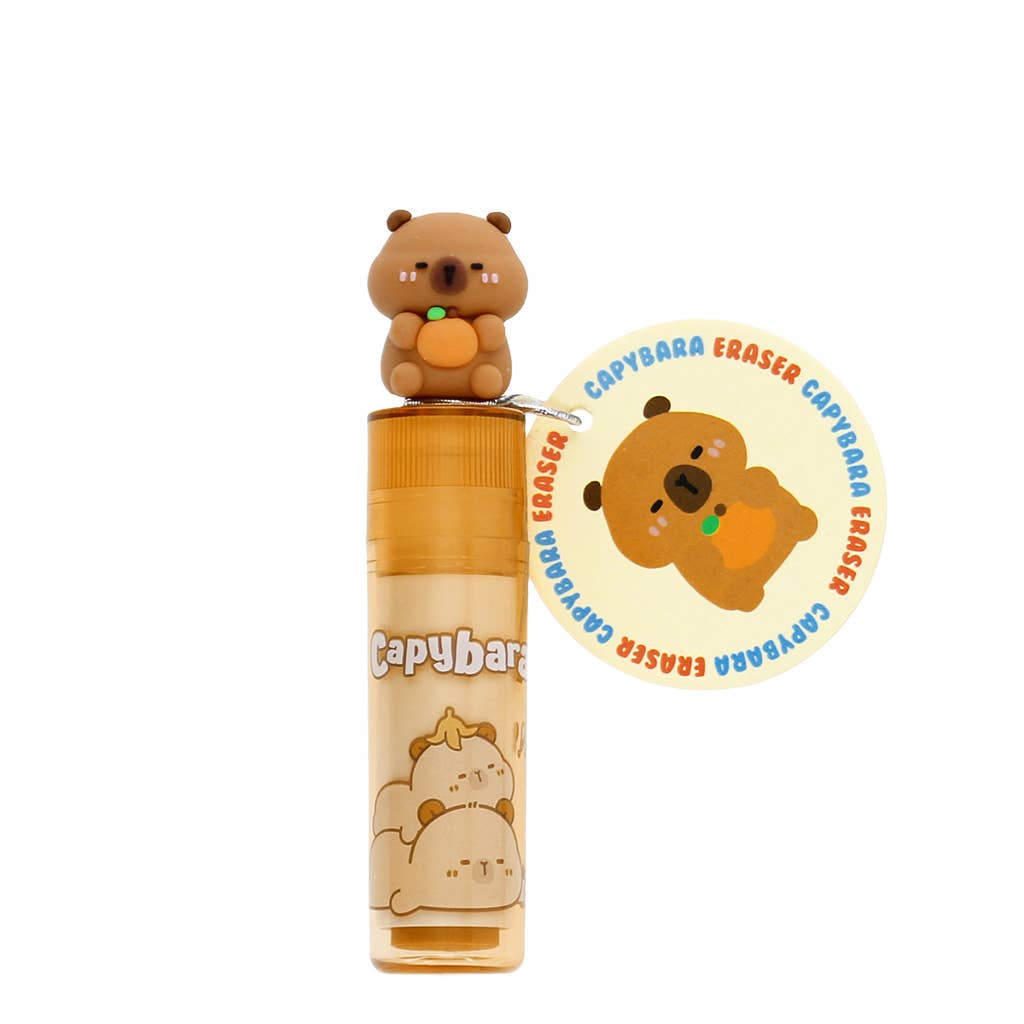 Twist-up eraser - Capybara