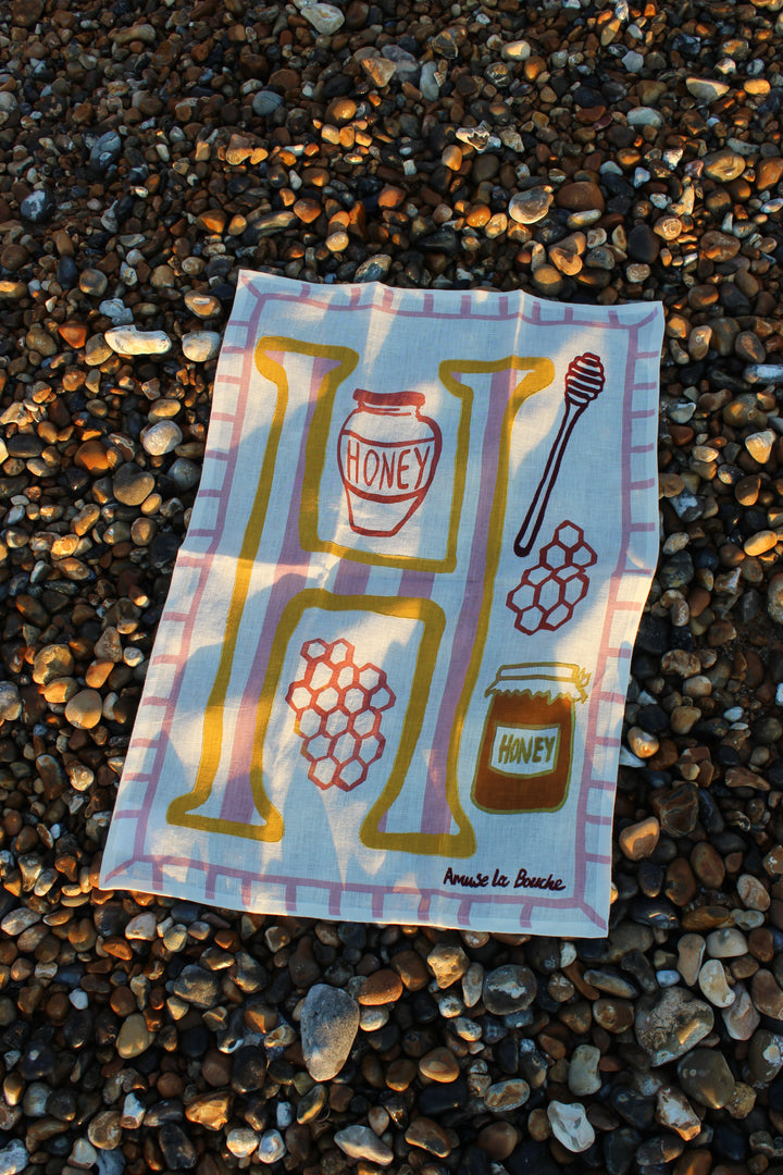 H Tea Towel