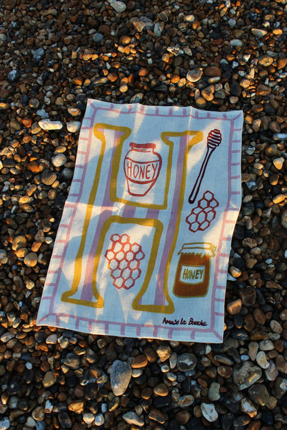 H Tea Towel