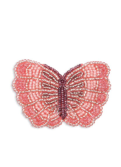 Butterfly Beaded Hair Clip