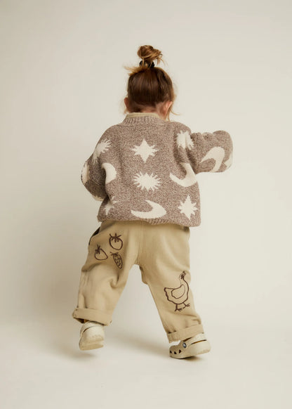 Cozmo Mushroom Moon & Star Knit
