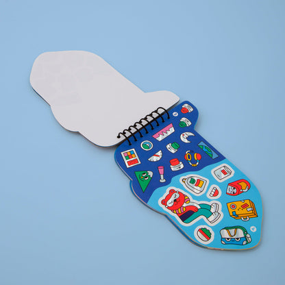 Sticker Activity Book - Plane