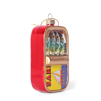 Sardines Can Glass Decoration