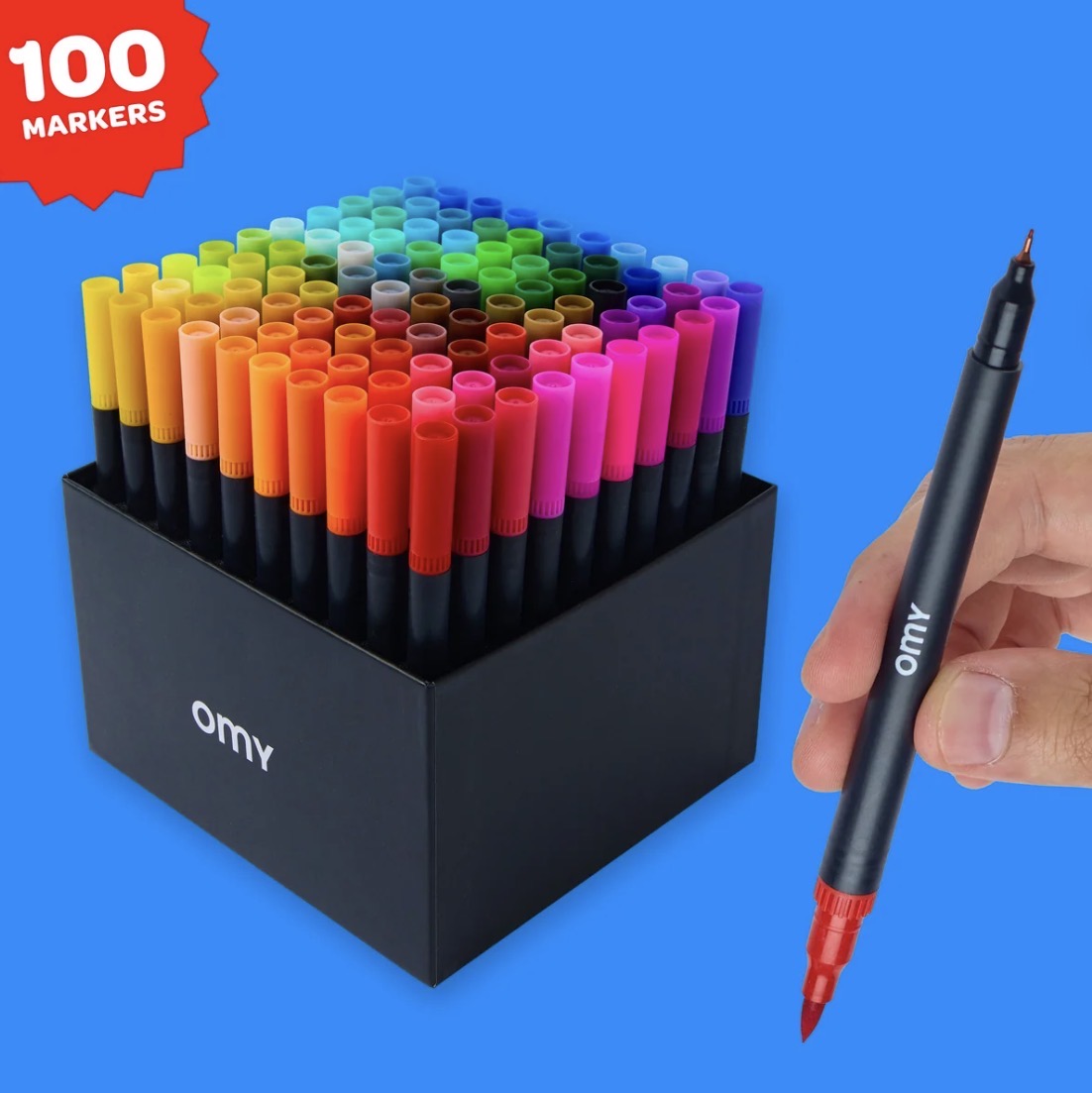 100 Felt Pen Box