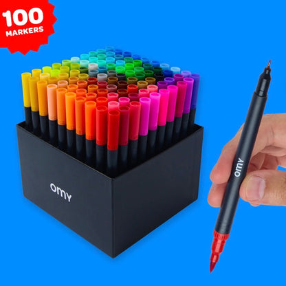 100 Felt Pen Box