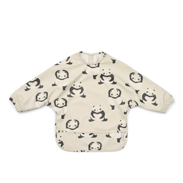 Merle Printed Cape Bib - Panda