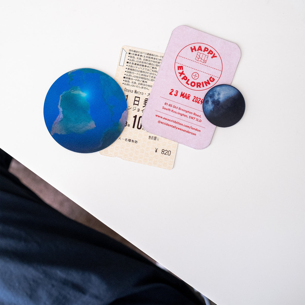 Earth & Moon Magnets