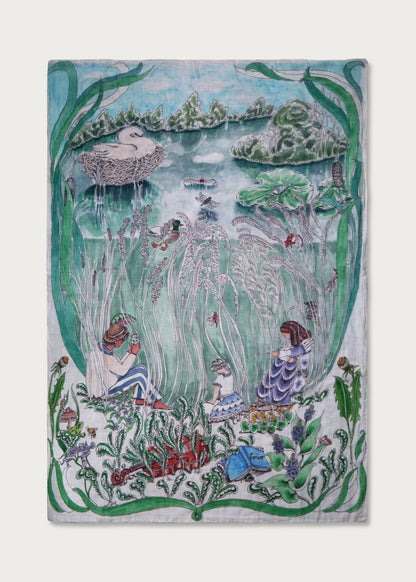 THE POND DANCE MUSLIN SWADDLE
