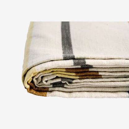 Striped Cotton Tablecloth