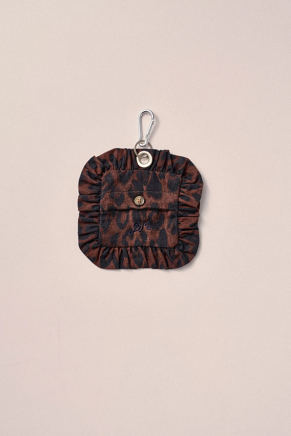 Poo Bag Cover - Dark Leopard