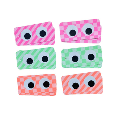 Gift Tags (Pack of 6) Set of 12 - Googly Eyes