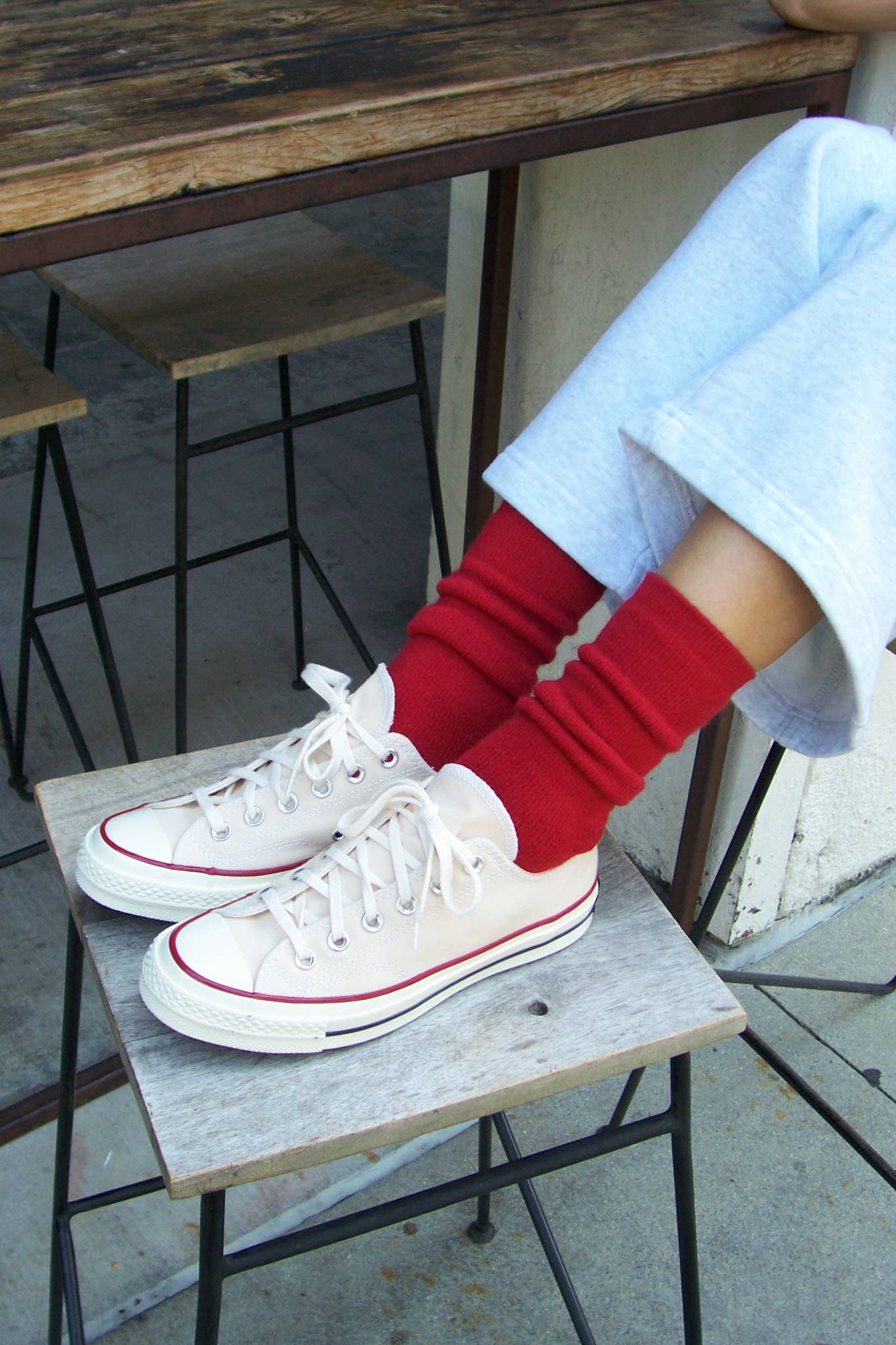 Camper Socks: AVOCADO