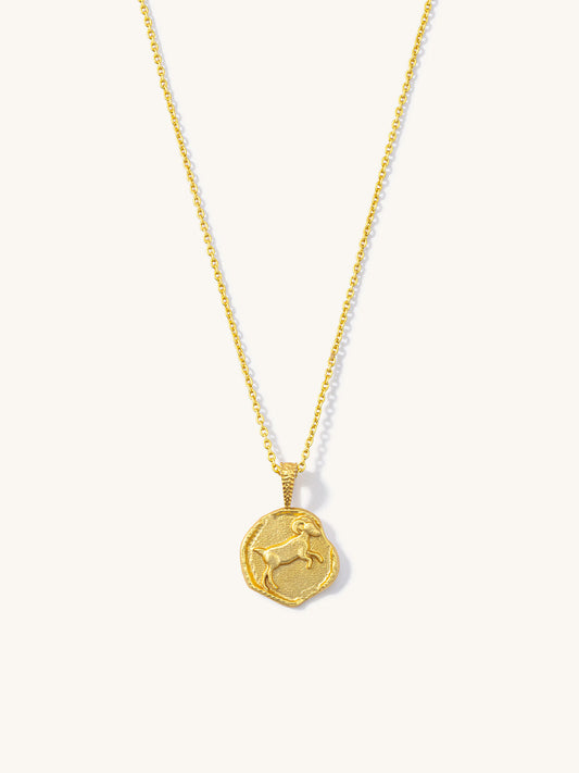 Capricorn Zodiac Necklace