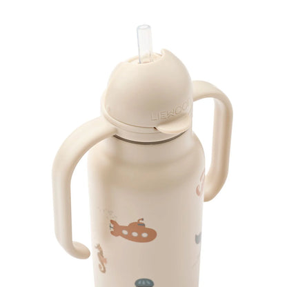 Kimmie Water Bottle - Sea Creatures / Sandy (Copy)