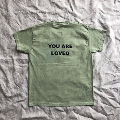 Young Double Loved Tshirt - Moss