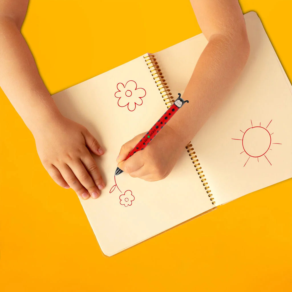 Two Colour Ballpoint Ladybird Pen