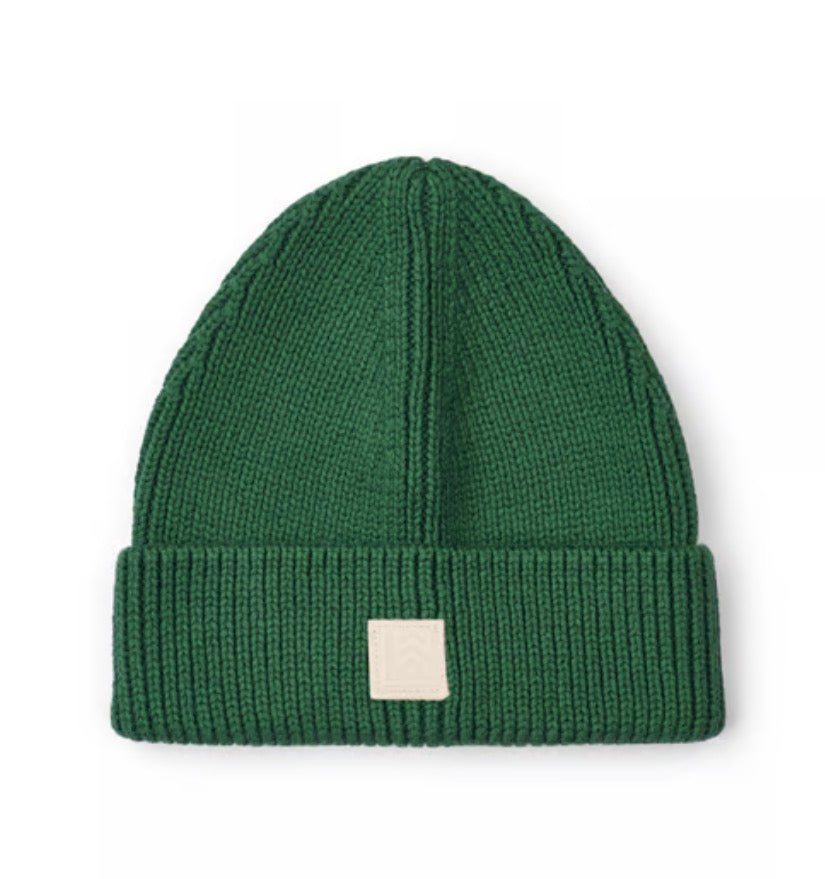 Ezra Solid Colour Beanie - Garden Green