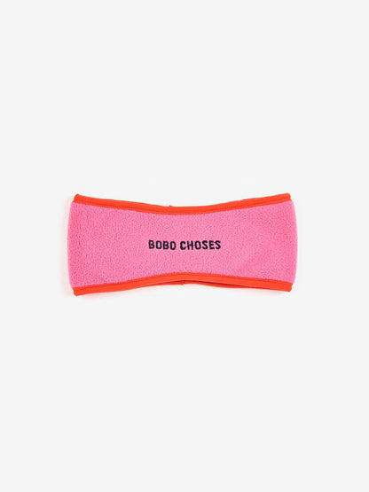 Polar Fleece Headband - Pink