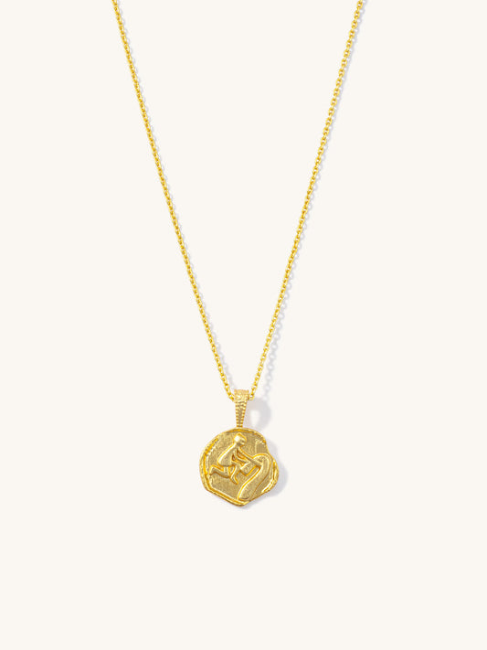 Aquarius Zodiac Necklace