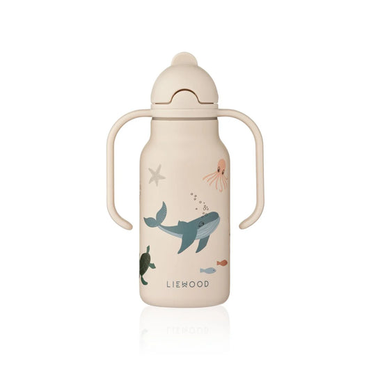 Kimmie Water Bottle - Sea Creatures / Sandy (Copy)