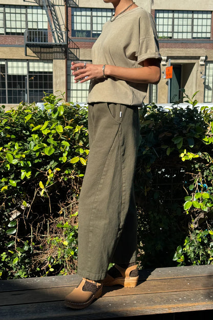 Arc Pants - Olive Green