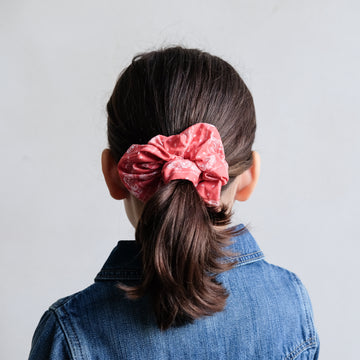 Giant Scrunchie Bandana - Red