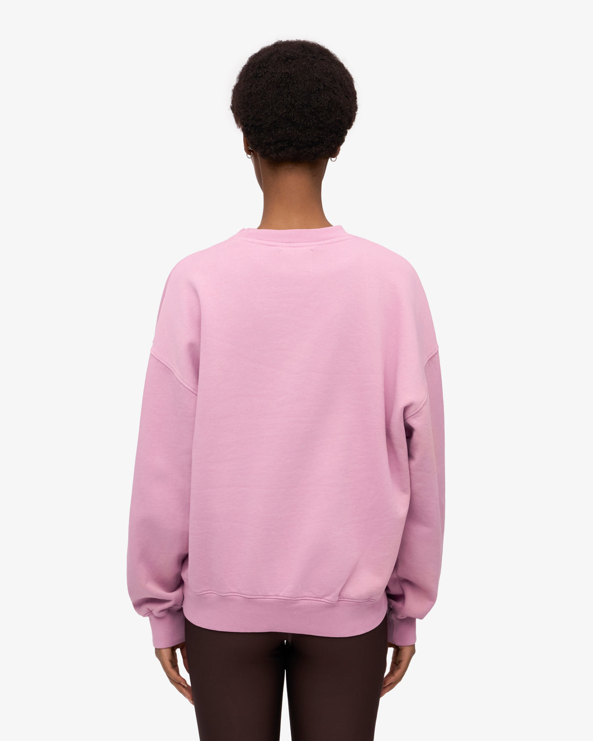 Organic Oversized Crew - Cherry Blossom