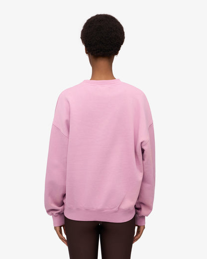 Organic Oversized Crew - Cherry Blossom