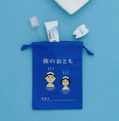 New Retro Drawstring Bag - Travel Companion