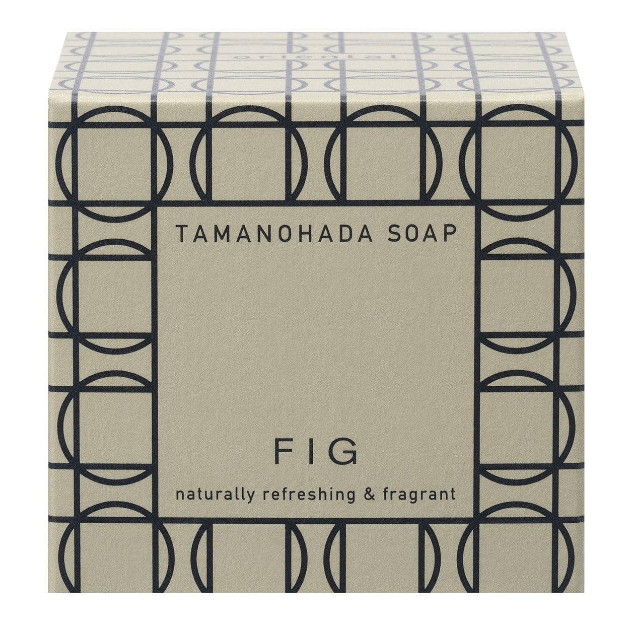 Tamanohada Round Soap - Fig