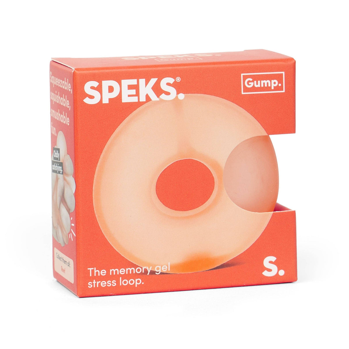 *New* Speks Loop Gump 48 Display Mix - The Memory Gel Stress Ring - 6cm