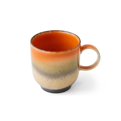 70s Ceramic Cafe Mug Single -  Robusta