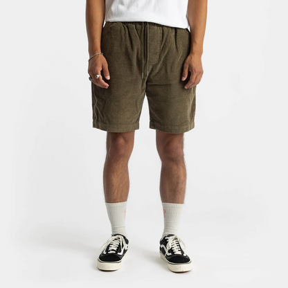 Long Casual Shorts - Light Army