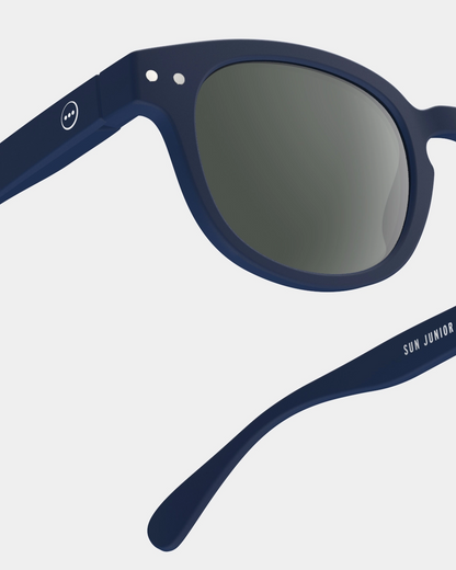 Junior 5-10yrs Sunglasses #C - Navy Blue