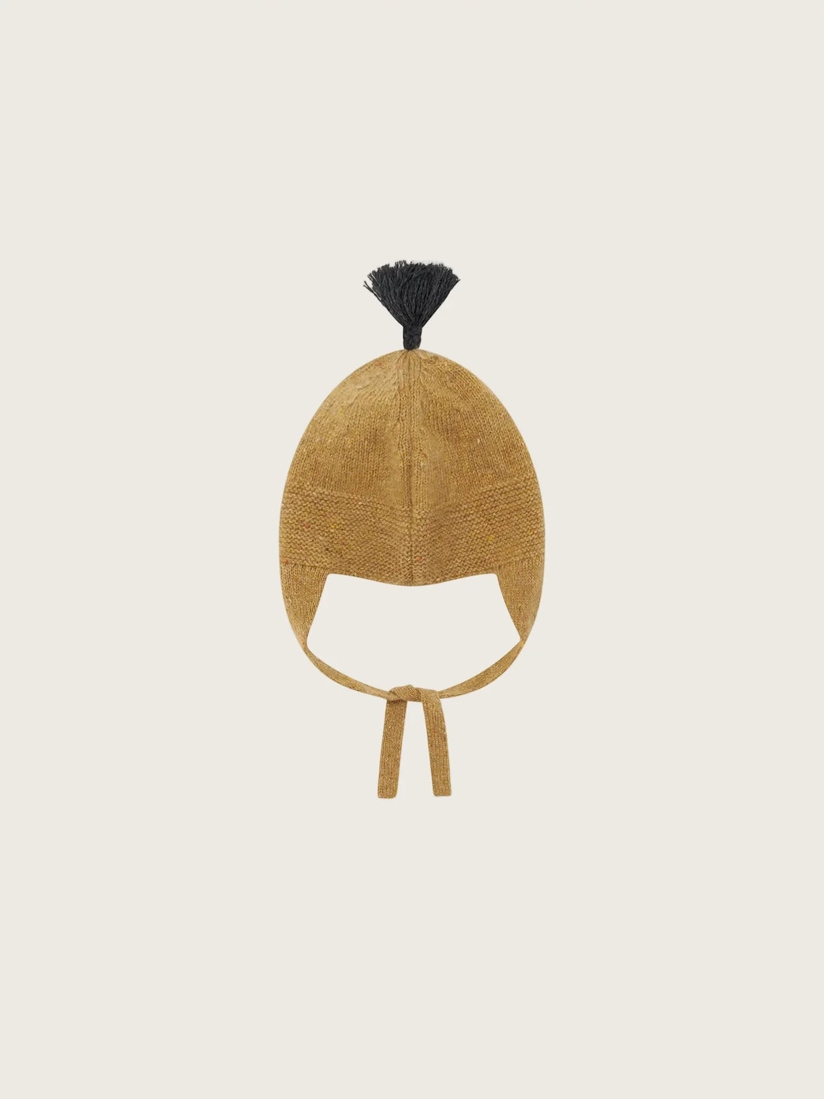 Cocoon Contrast Tassel Hat