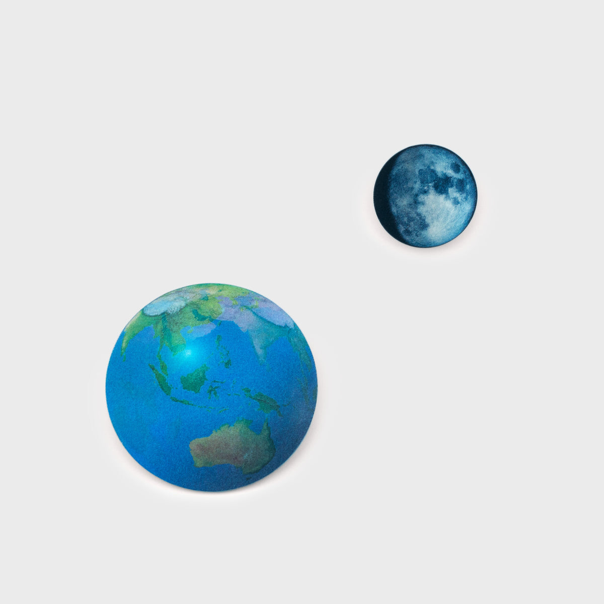 Earth & Moon Magnets