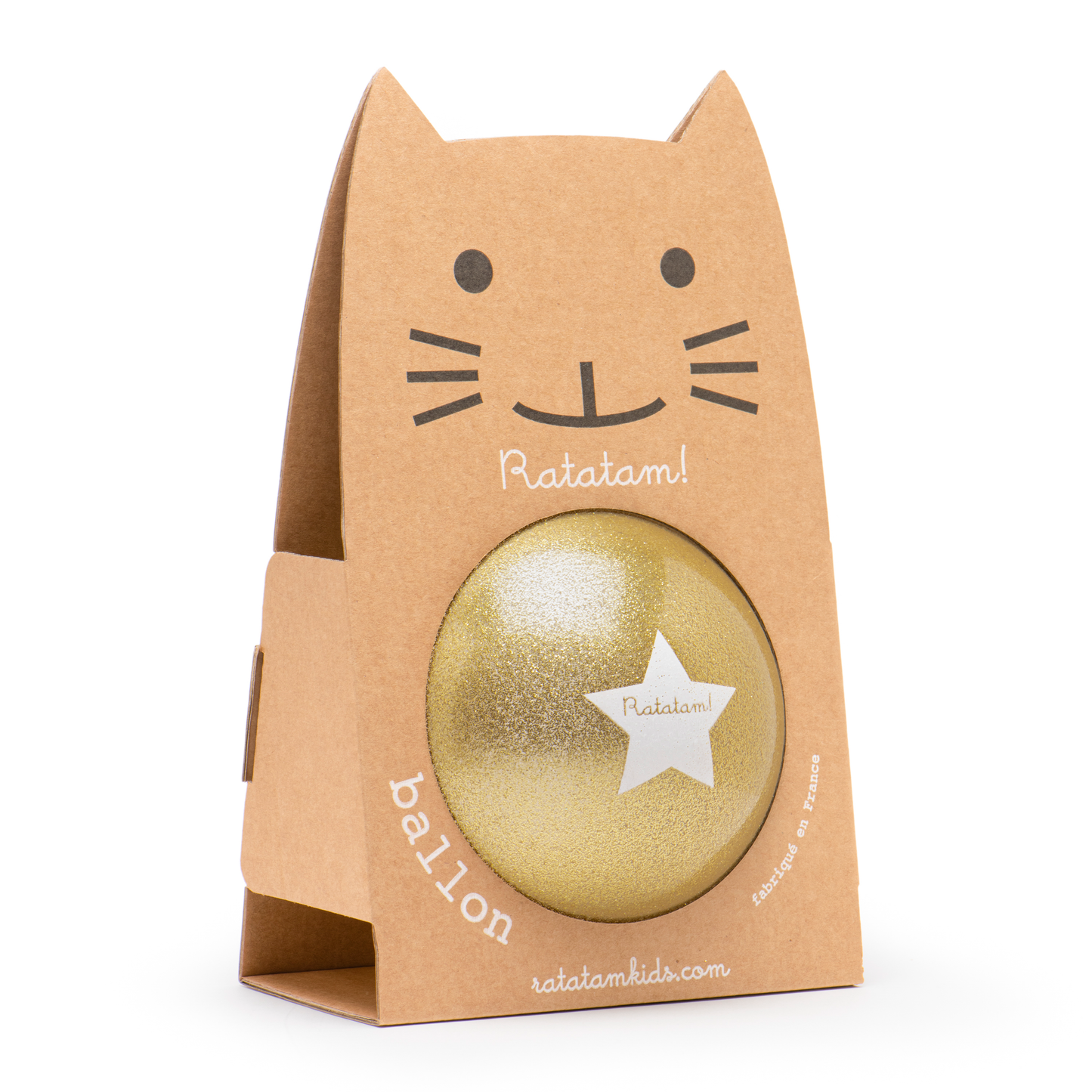 15 cm gold glitter balloon